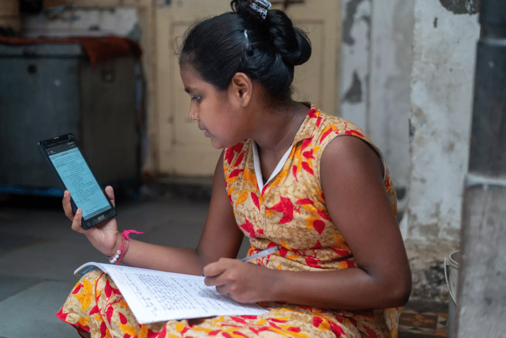 Online Learning for Girls in India
